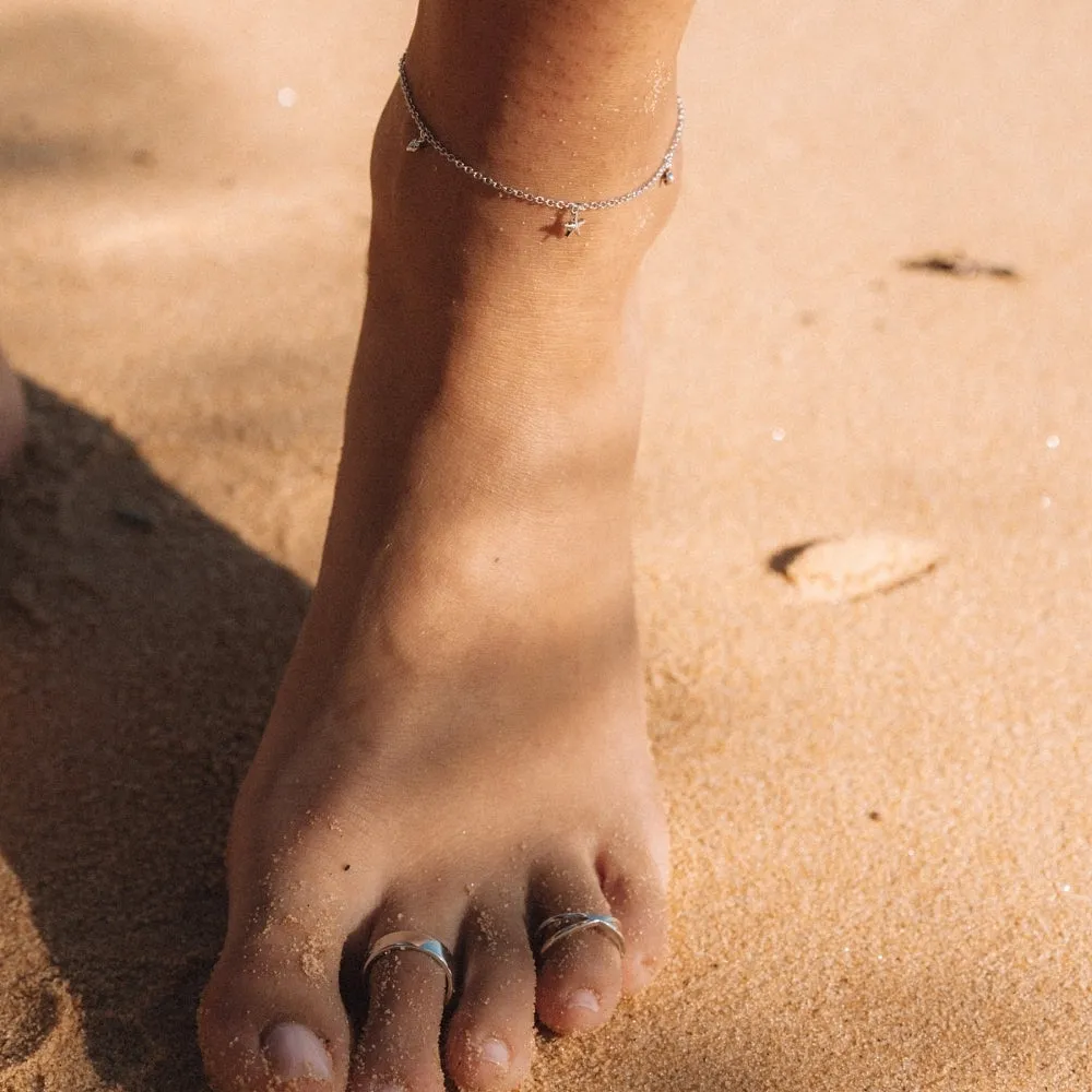 Seaside Anklet -  Silver - SPS-339