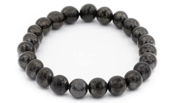 Shungite Gloss Natural Gemstone Bracelet