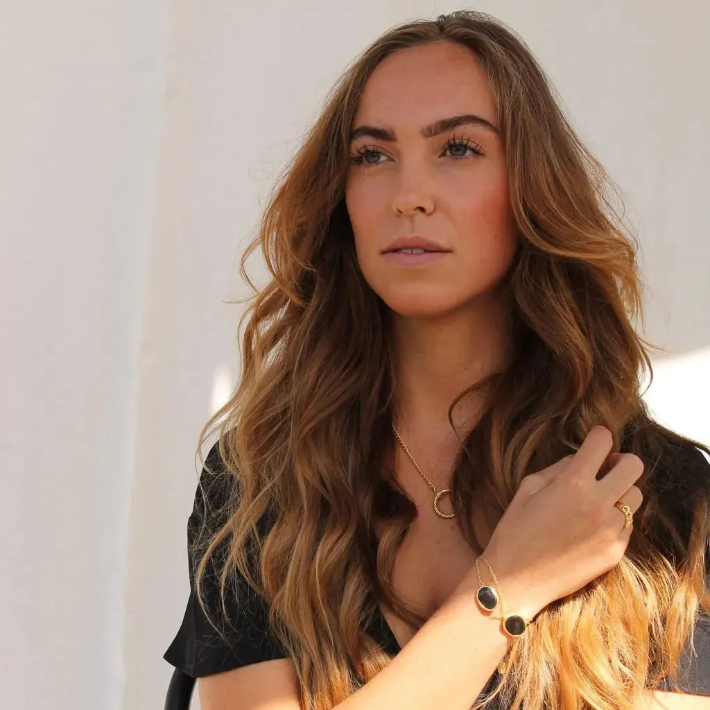 Sophia Bracelet Obsidian