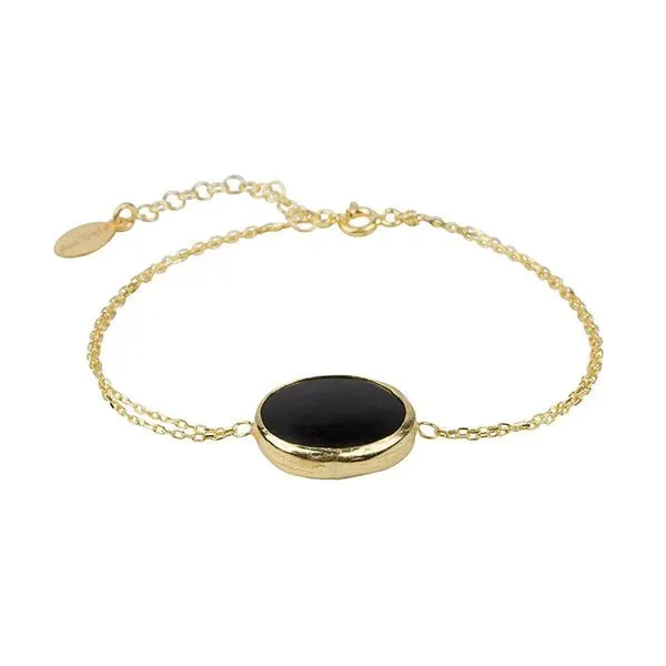 Sophia Bracelet Obsidian