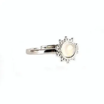 Star Moonstone Ring