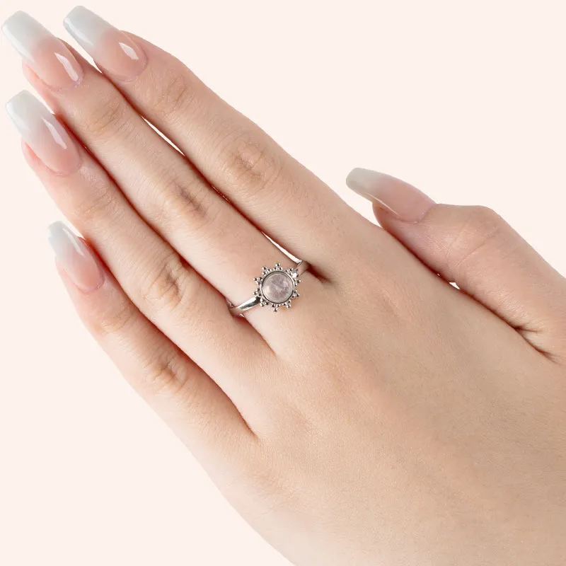 Star Moonstone Ring