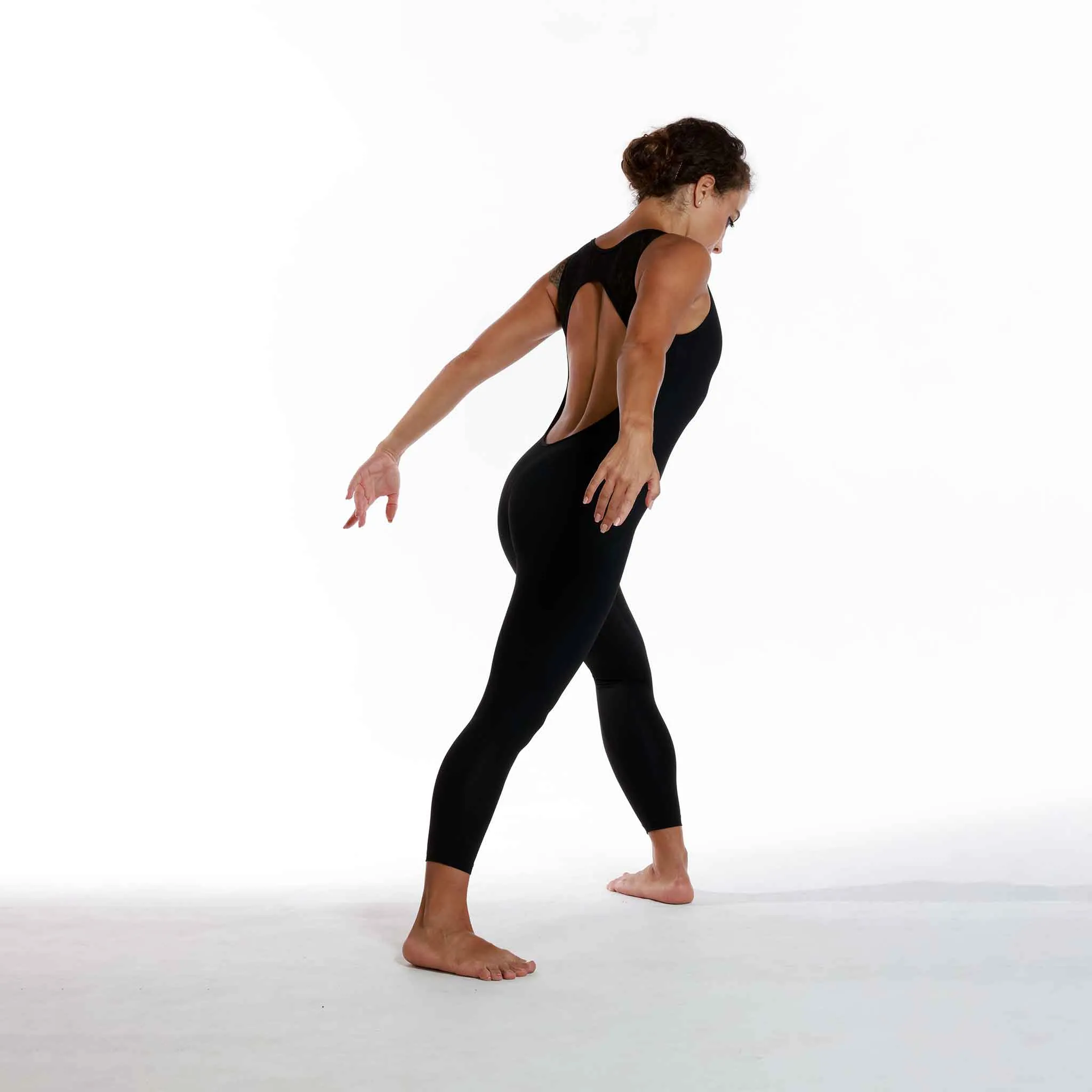 TANK SLEEVE LACE UNITARD FOR DANCE AND YOGA