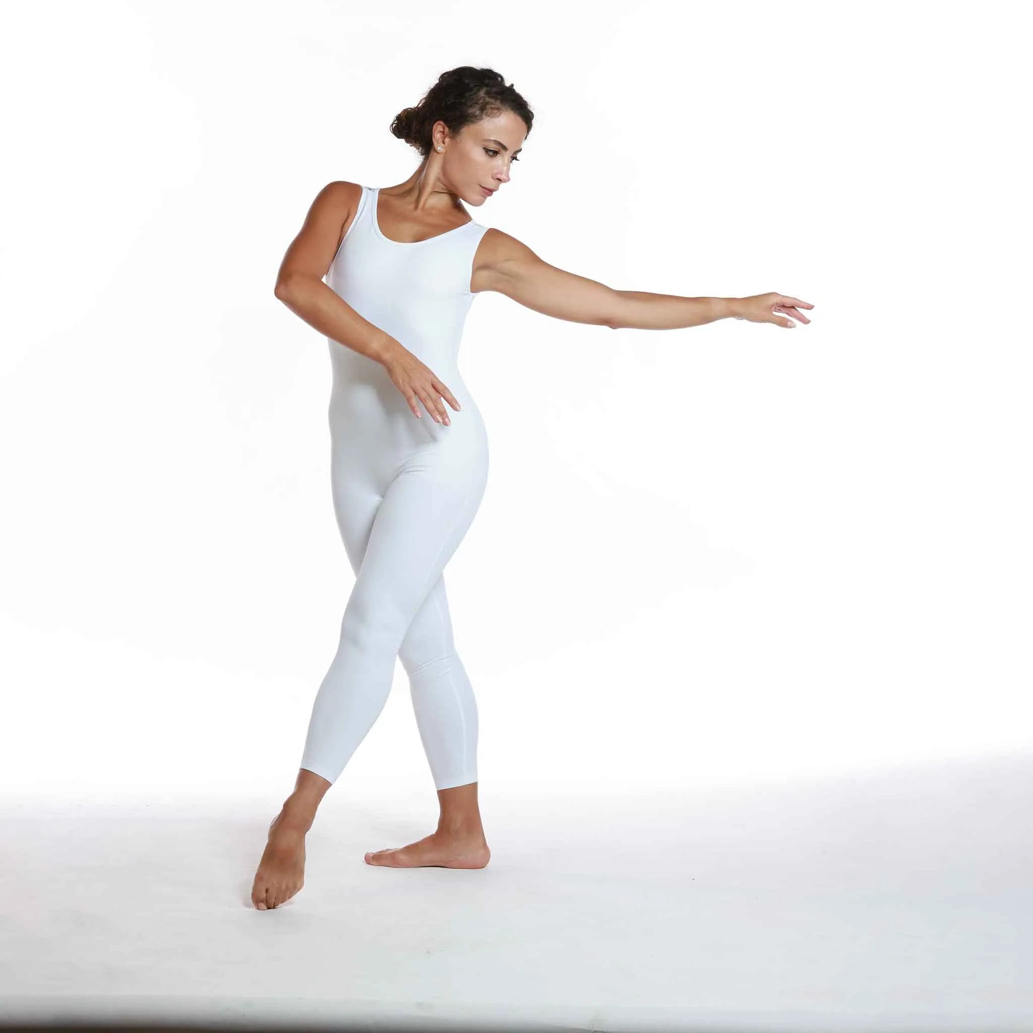 TANK SLEEVE LACE UNITARD FOR DANCE AND YOGA