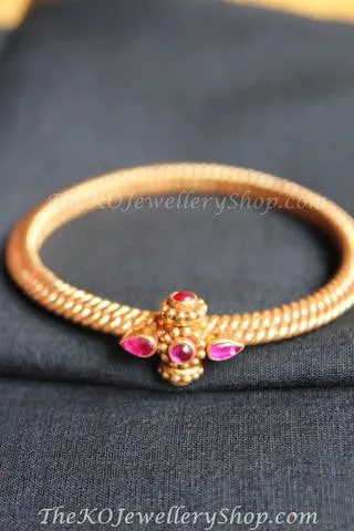 The Classic Golusu Antique Silver Openable Bracelet (Size/2.4/2.8)