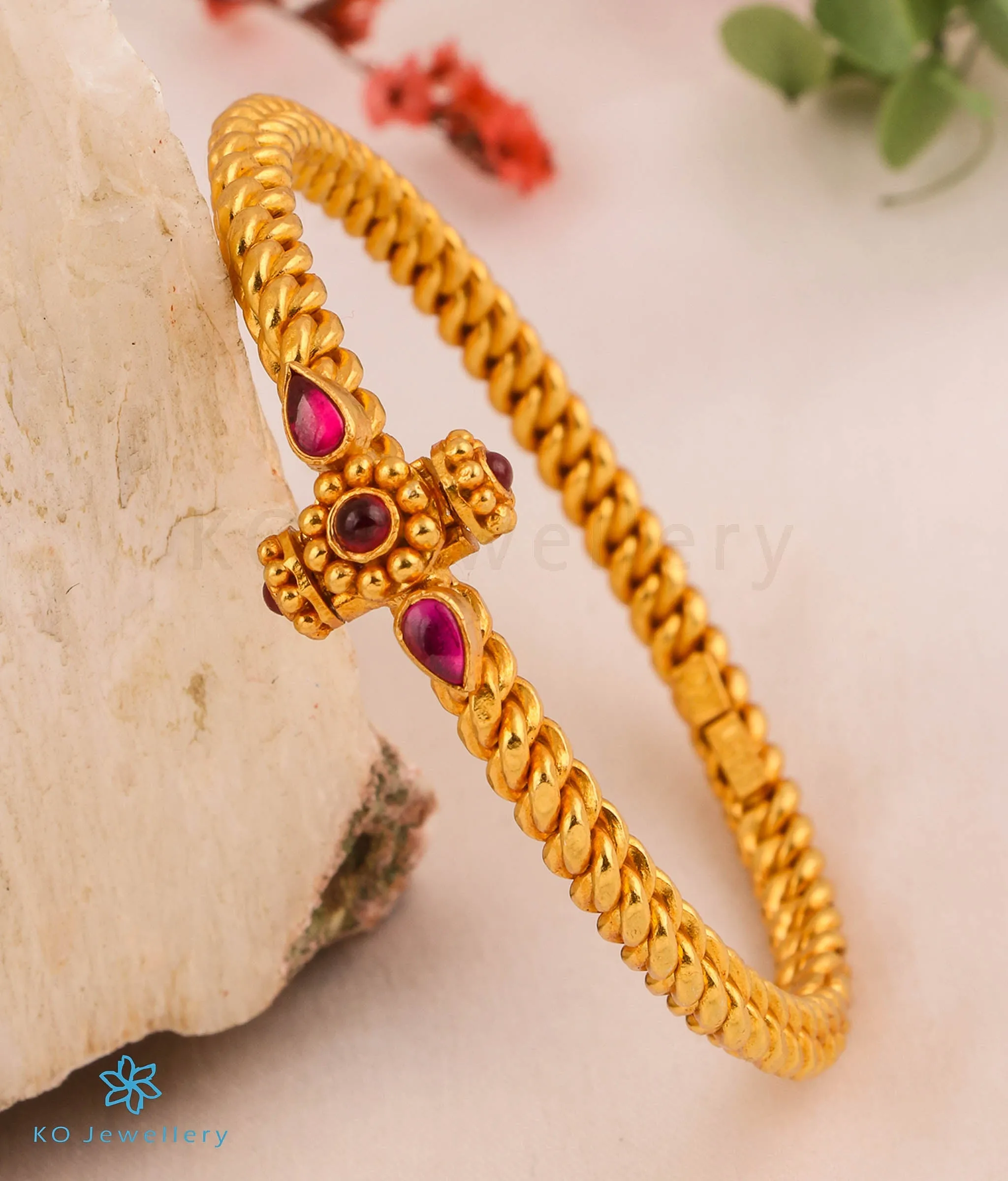 The Classic Golusu Antique Silver Openable Bracelet (Size/2.4/2.8)