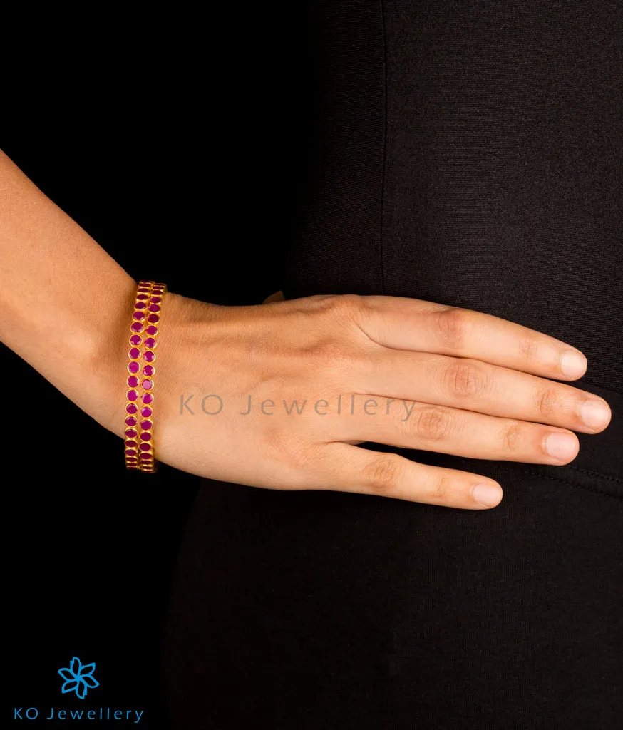 The Lohita Silver Kemp Bangle (Size/2.2/2.4/2.6/2.8)