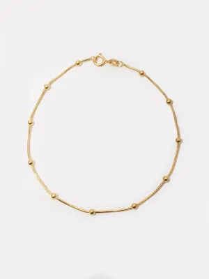 Vermeil Clyde Anklet