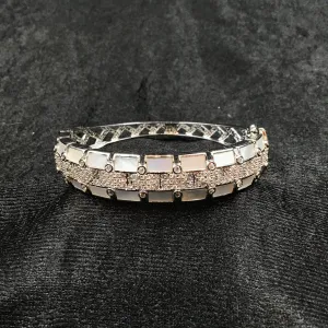 Zircon/AD Mother of Pearl Bracelet 5488-34